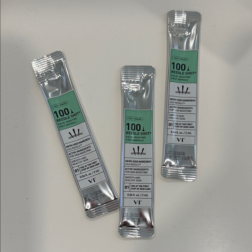 K Beauty Korean VT Reedle Shot Boosting First Ampoule 100